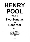 Two Sonatas for Recorder Solo No.1 & 2