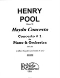 Haydn Concerto. Concerto No.1 for Piano & Orchestra