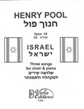 Israel. Three Songs for Choir & Piano